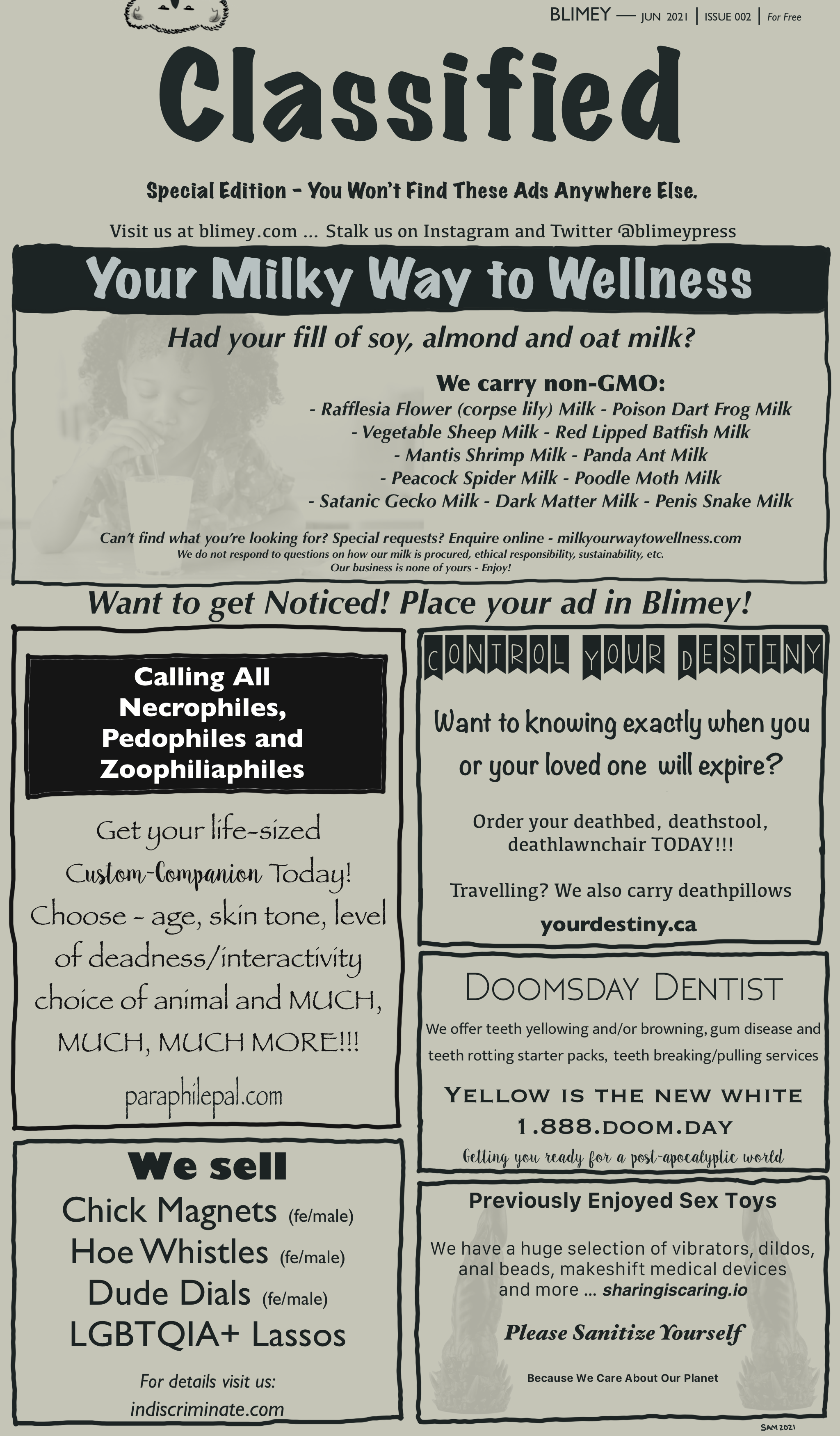 Blimey Classified – Issue 002