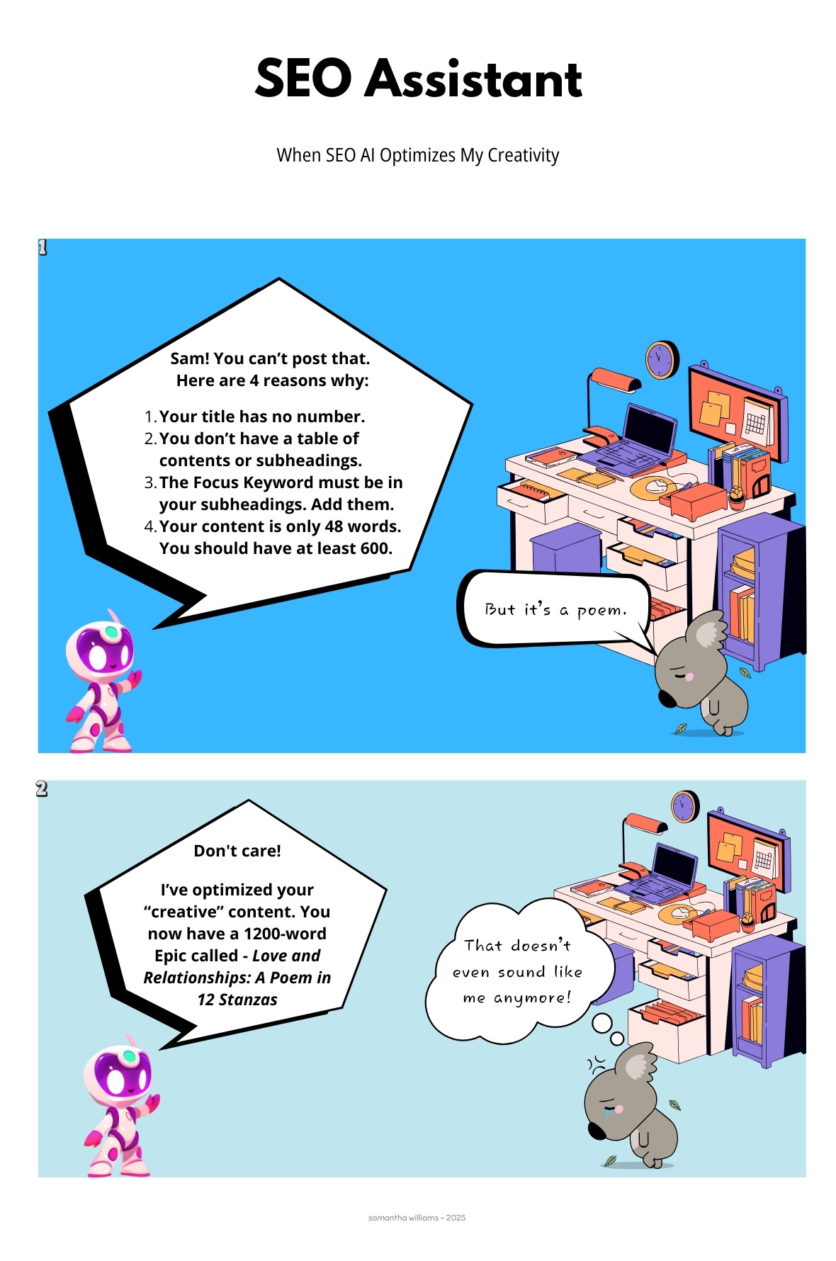 Optimized Into Oblivion via SEO AI